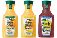 Simply Orange and Simply Lemonade blends