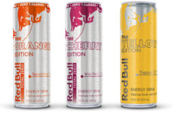 Red Bull Yellow, Orange and Cherry Editions