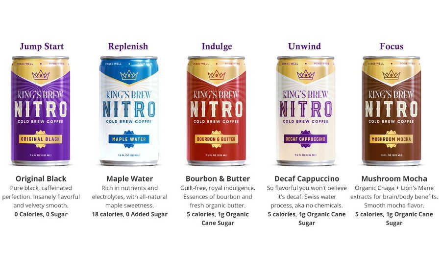 King's Brew Nitro Coffees