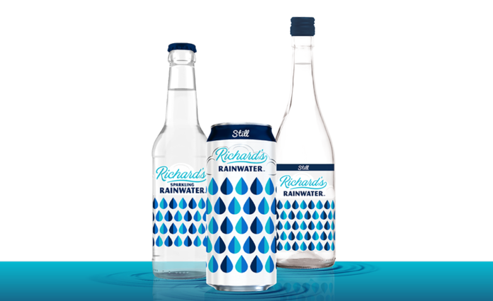 Richard's Sparkling Rainwater Glass Bottle