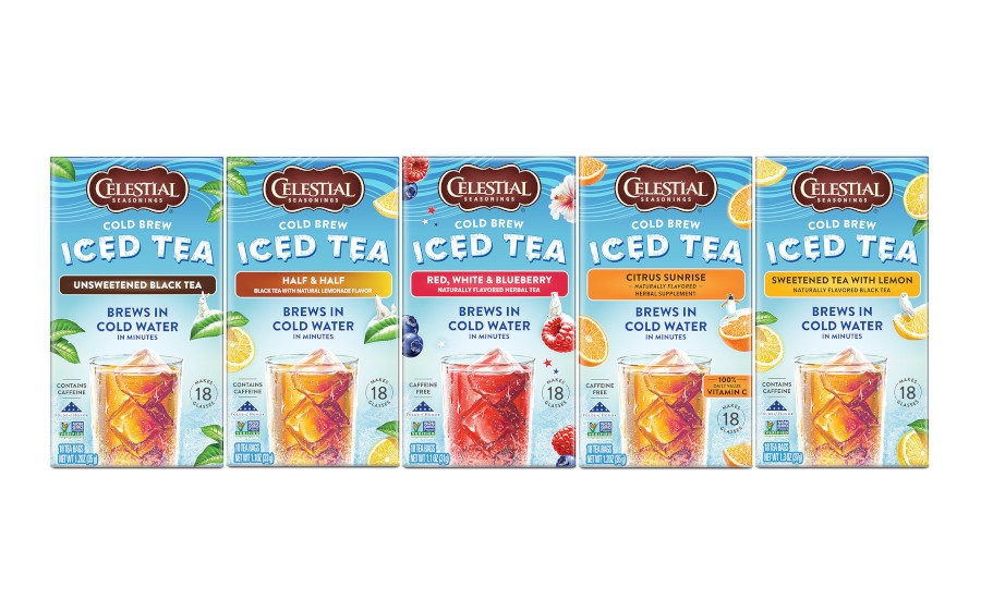 Cold Brew Unsweetened Black Tea – Celestial Seasonings - Hain