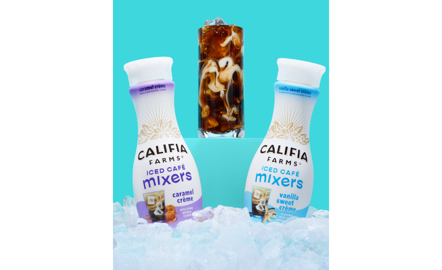 Califia Farms Caramel Crème Iced Café Mixer Iced Coffee Creamer