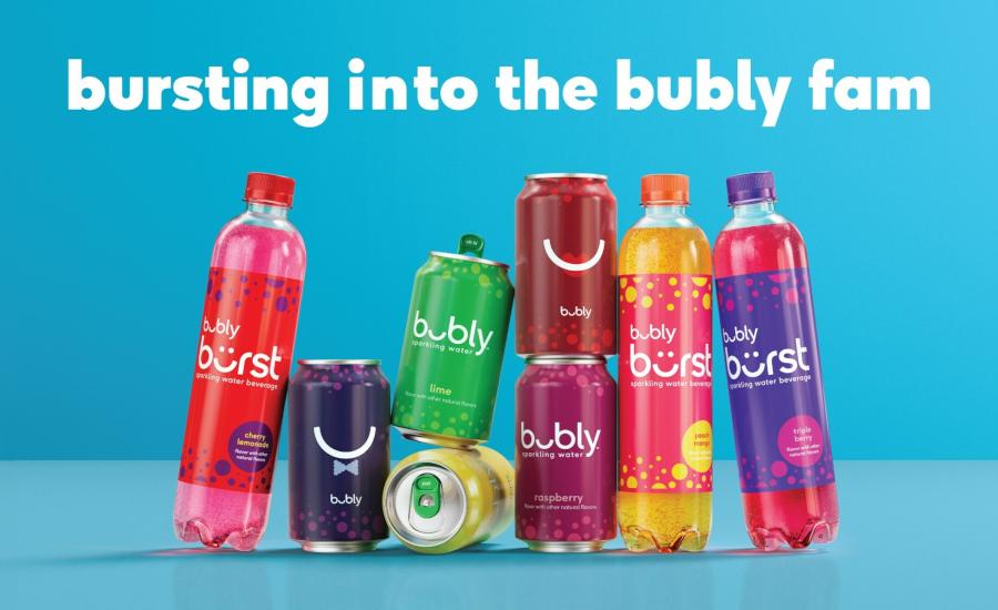 PepsiCo unveils bubly burst sparkling water lineup | Beverage Industry