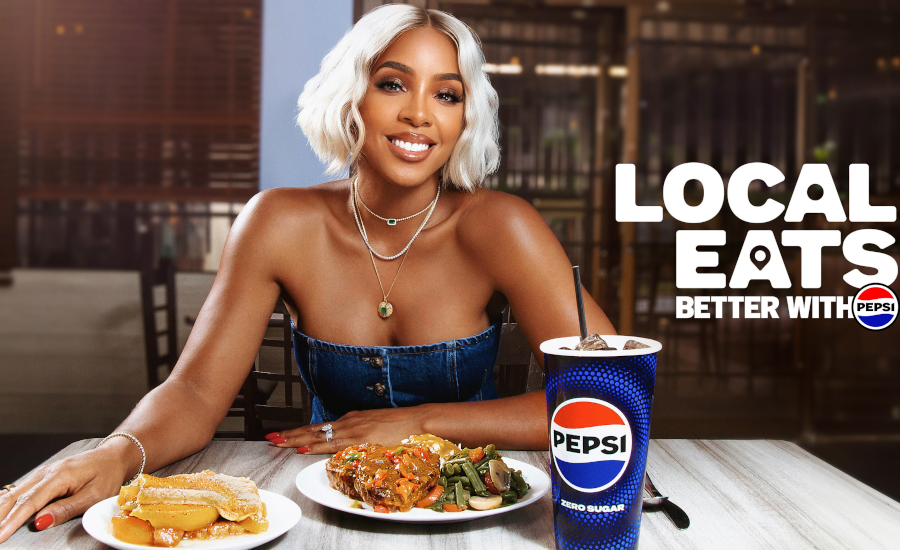 Pepsi and Kelly Rowland launch the “Local Eats Better With Pepsi” program