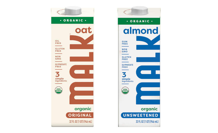 Malk Organics updates look for Shelf Stable line