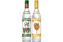 Stoli Hot and Stoli Sticki vodkas