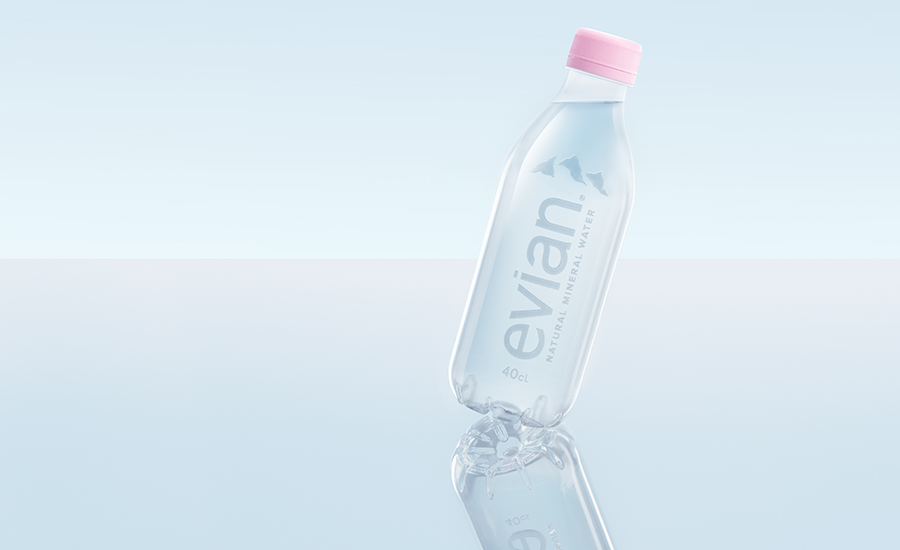 Lable-free Bottle  evian® - evian Natural Mineral Water