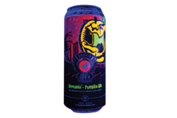 Griffin Claw Brewing Screamin Pumpkin Ale glow-in-the-dark can