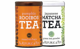 Pumpkin matcha tea