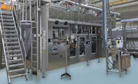 JBT Food & Dairy Systems BV AsepFlex linear pouch filler. - Beverage Industry