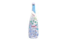 Evian's rainbow bottle by Virgil Abloh. - Beverage Industry