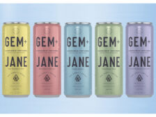 Gem+Jane sparkling cannabis-infused botanical beverage