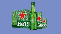 Heineken bottle labeling