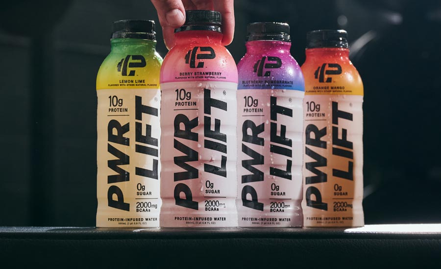 A protein-infused water, PWR LIFT