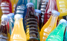 beverage bottles